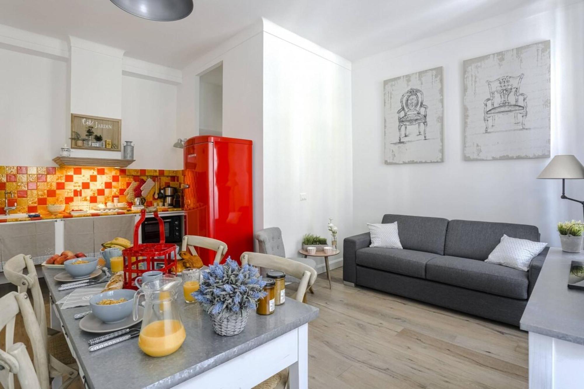 Cassini Gt - 1 Bedroom - Balcony - Place Garibaldi Nice Exteriör bild