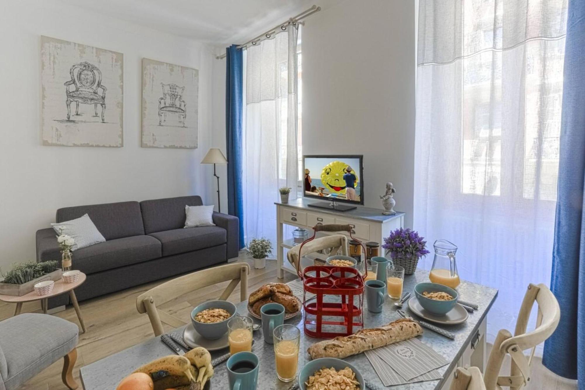 Cassini Gt - 1 Bedroom - Balcony - Place Garibaldi Nice Exteriör bild